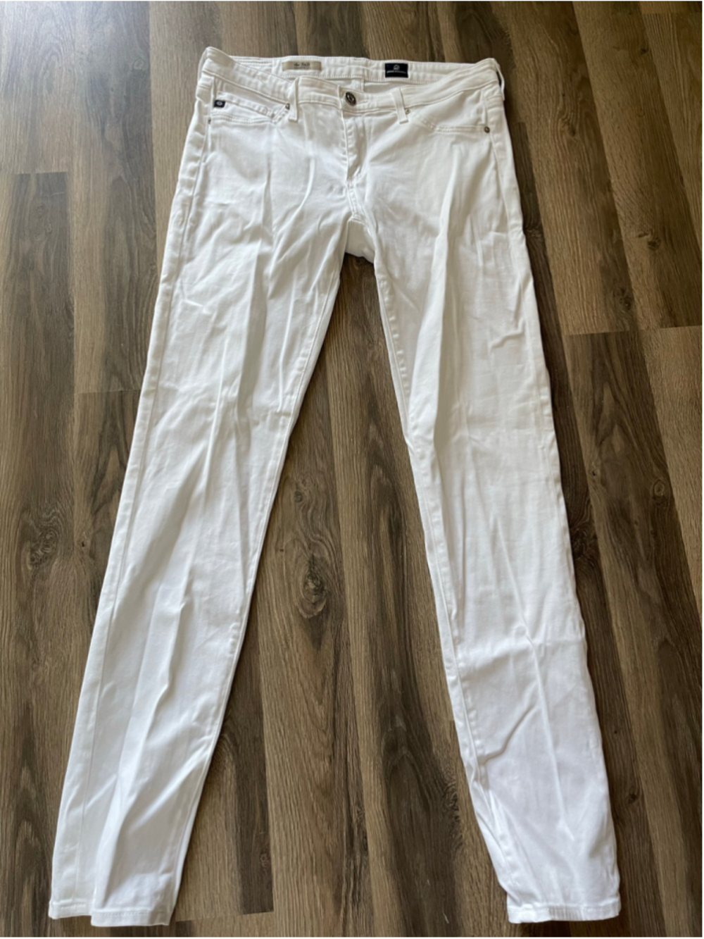 Women's AG Adriano Goldschmied The Stilt Skinny Jeans Size 27R White